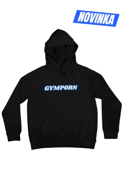 Mikina GymPorn Retro – Black | GymPorn