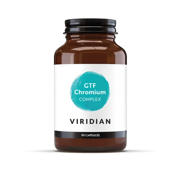 Viridian G.T.F. Chromium Complex 90 cps (Komplex zinku, ALA a chromu)