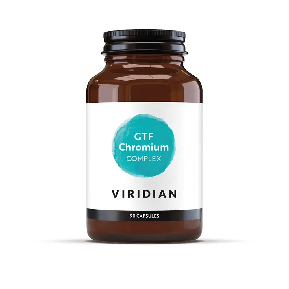 Viridian G.T.F. Chromium Complex 90 cps (Komplex zinku, ALA a chromu)