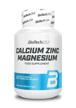 BioTech Calcium Zinc Magnesium 100 tbl