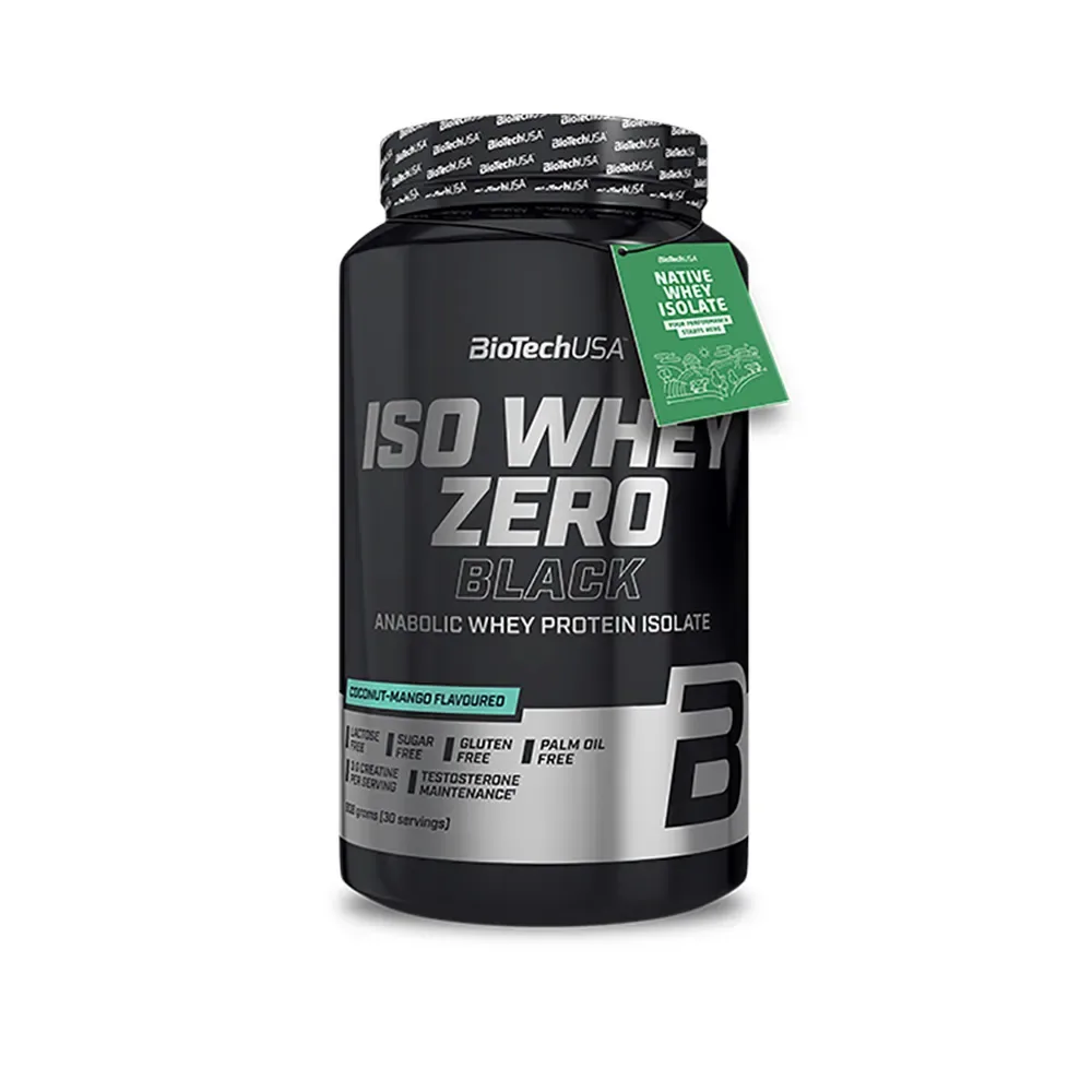 BioTech Iso Whey Zero Black 908 g vanilla
