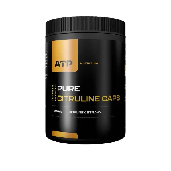 ATP Nutrition Pure Citruline Caps 480 tob
