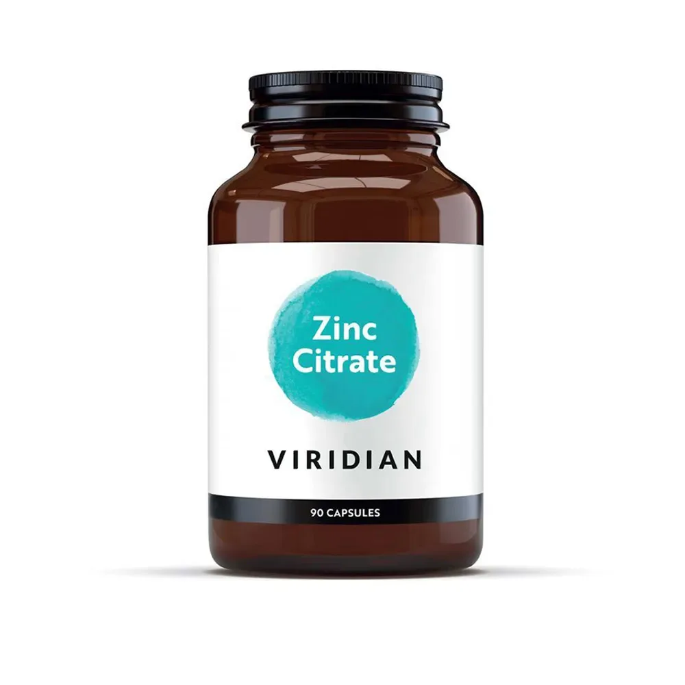 Viridian Zinc Citrate 90 cps (Zinek)