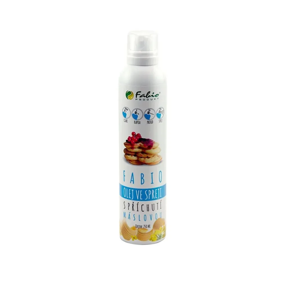 Fabio Olej ve spreji máslový 250 ml