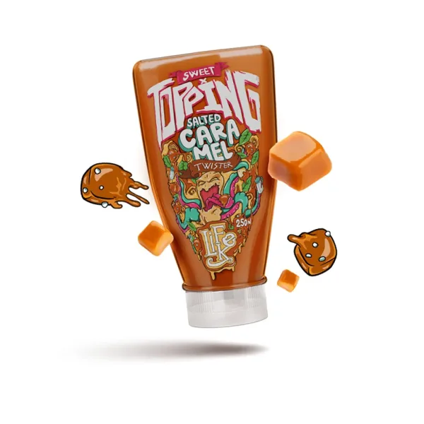 LifeLike Sweet Topping Twister salted caramel 250 g