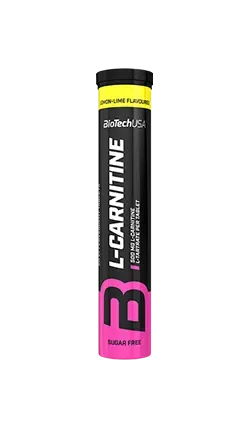 BioTech L-Carnitine 500 20 tbl (šumivé)