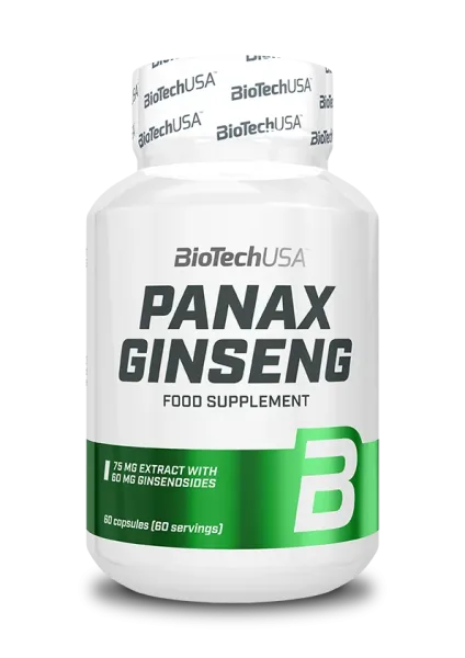 BioTech USA Panax Ginseng 60 kapslí