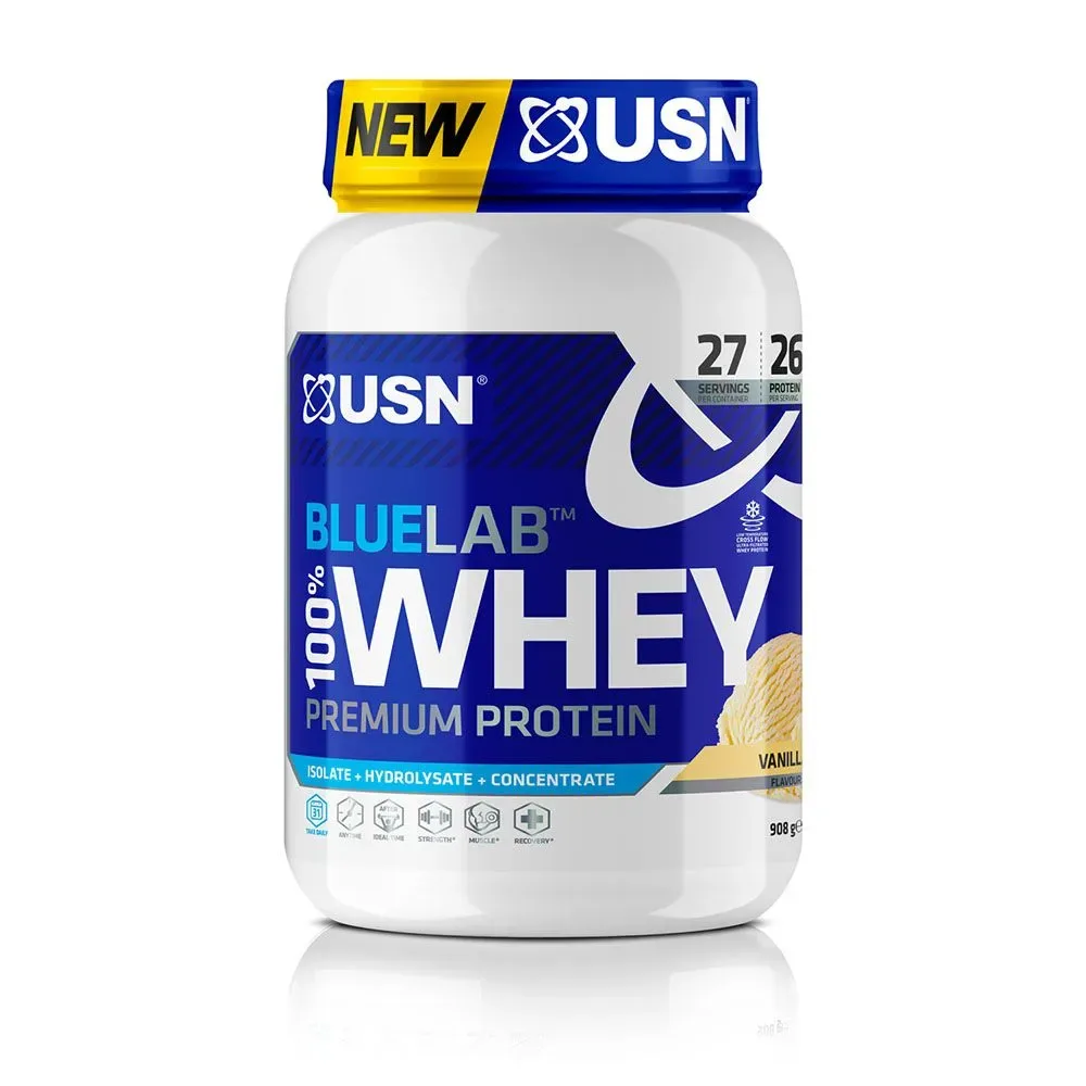 USN BlueLab 100% Whey Protein Premium 908 g čokoláda