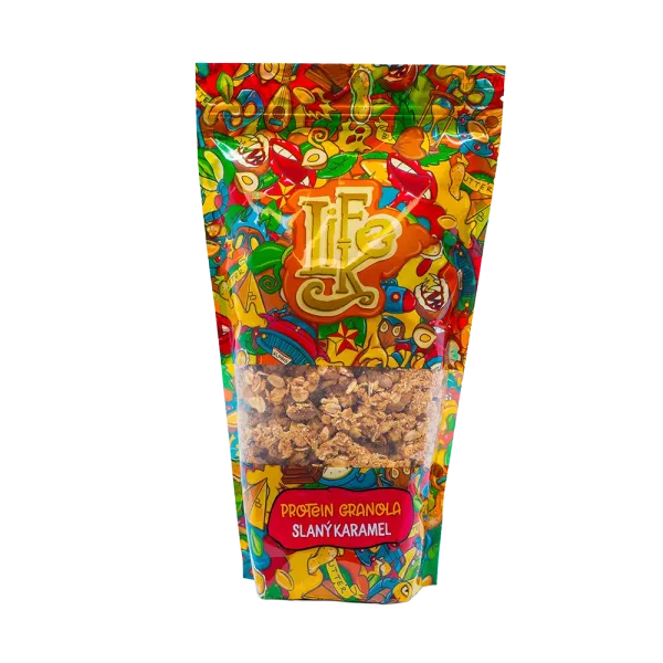 LifeLike Protein Granola slaný karamel 400 g