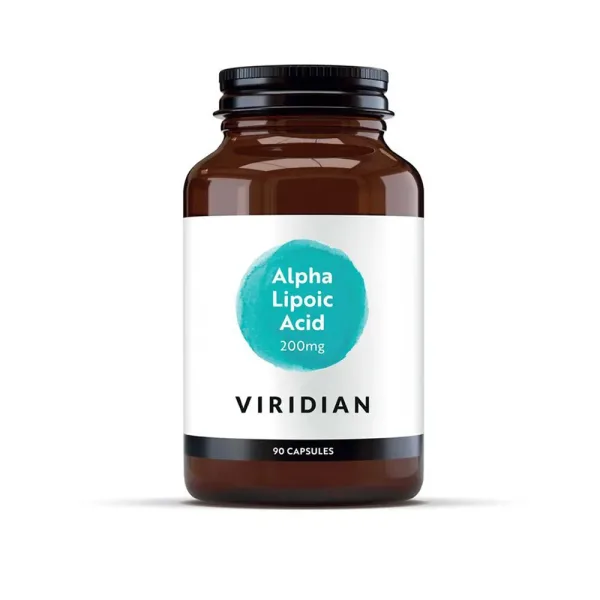 Viridian Alpha Lipocid Acid 200 mg 90 cps