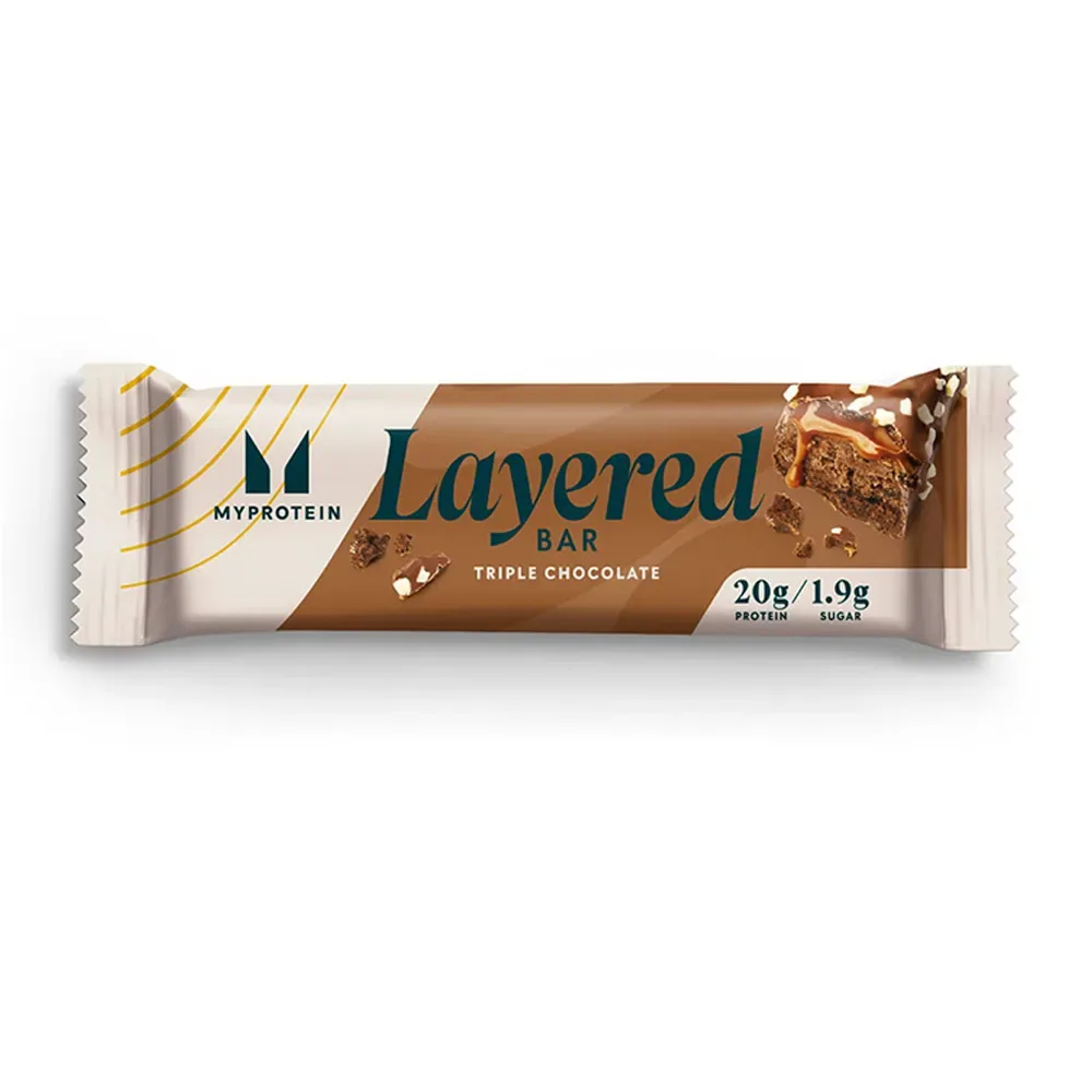 MyProtein Layered Protein bar 60 g birthday cake