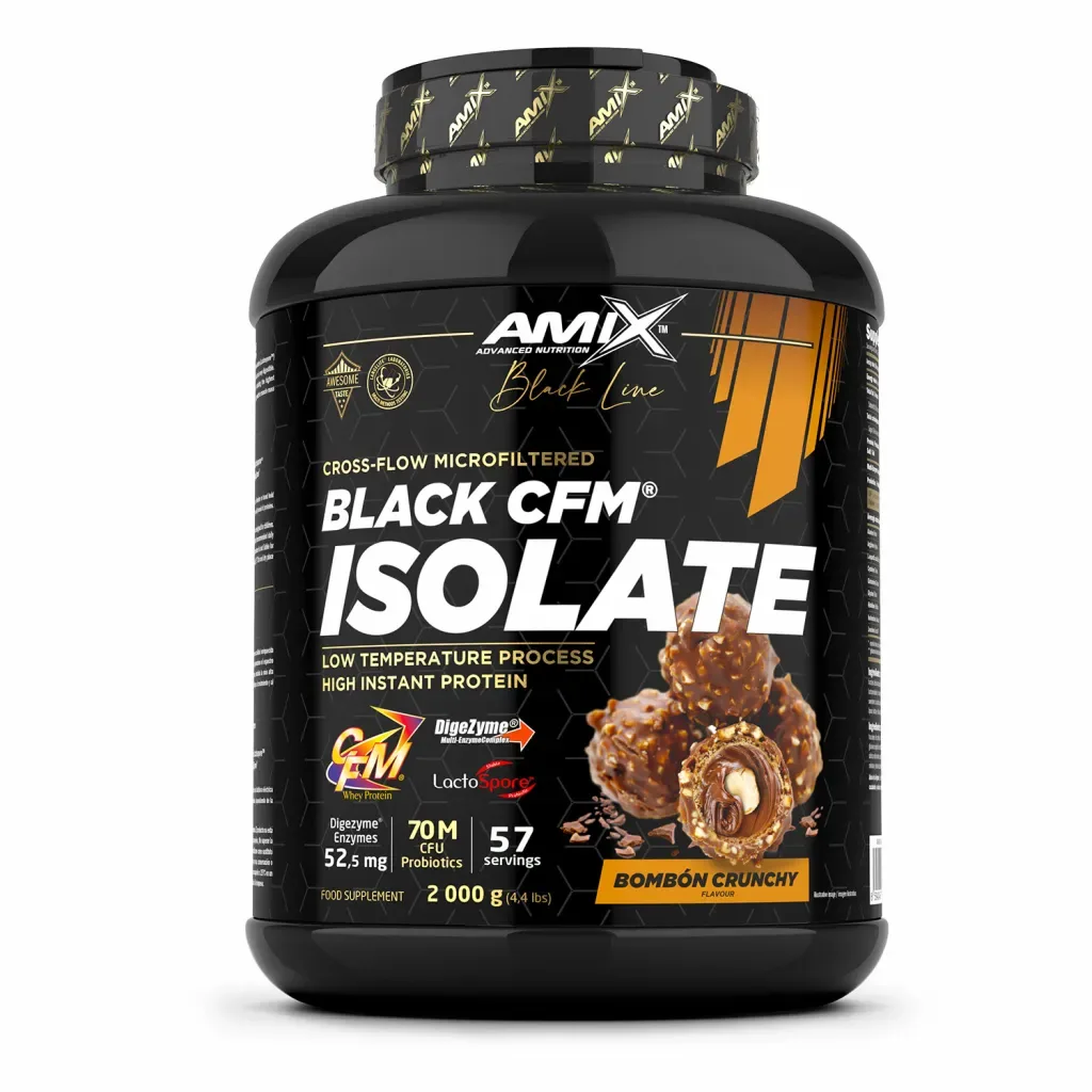 Amix Black Line Black CFM Isolate 2000 g salted caramel ice cream