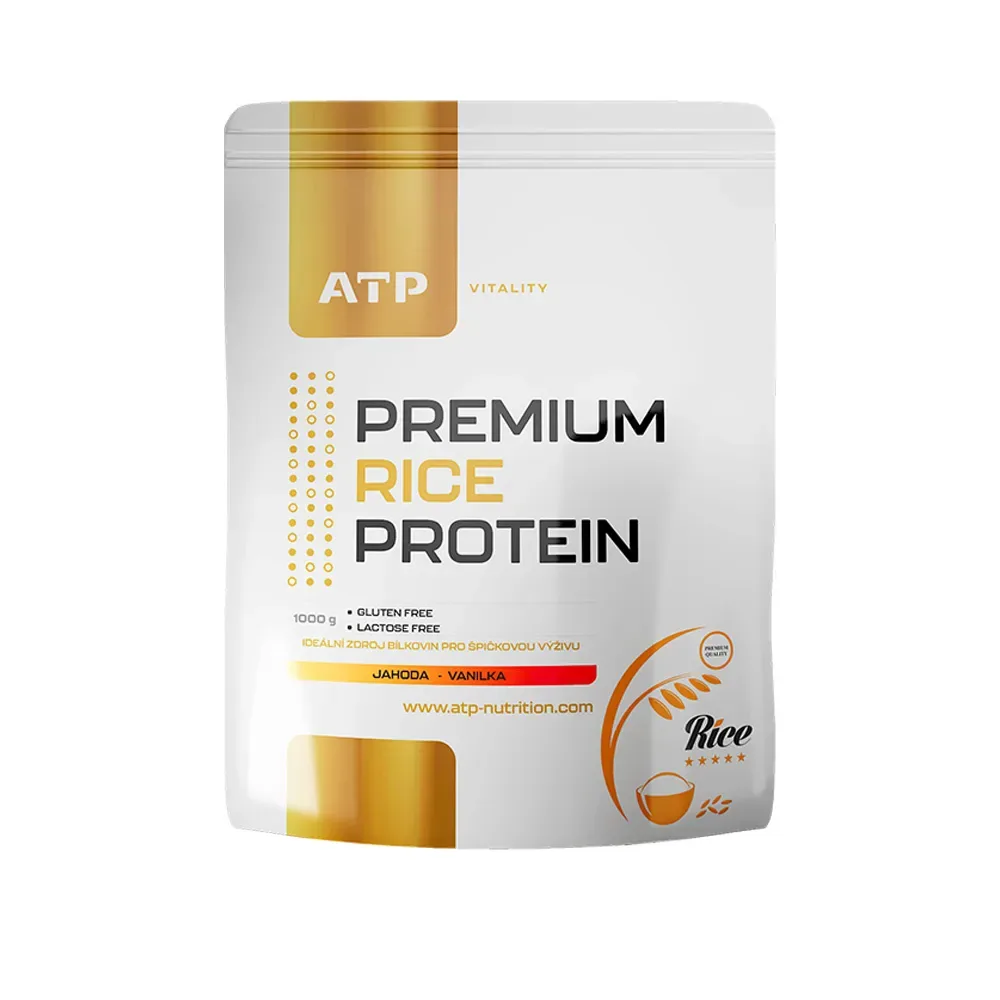ATP Vitality Premium Rice Protein 1000 g čokoláda nugát