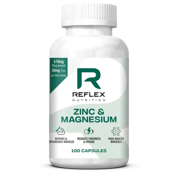 Reflex X Functional Training 06 Zinc & Magnesium 100 kapslí