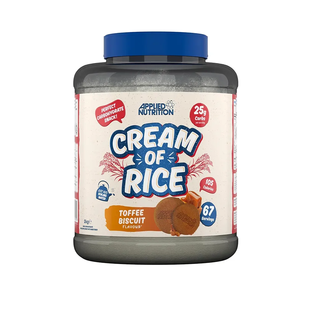 Applied Nutrition Cream Of Rice toffee biscuit 2000 g