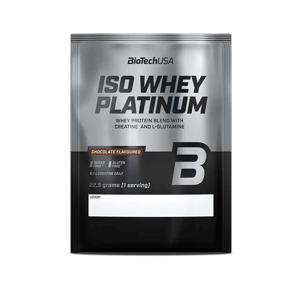 BioTech Iso Whey Platinum chocolate 22,5 g