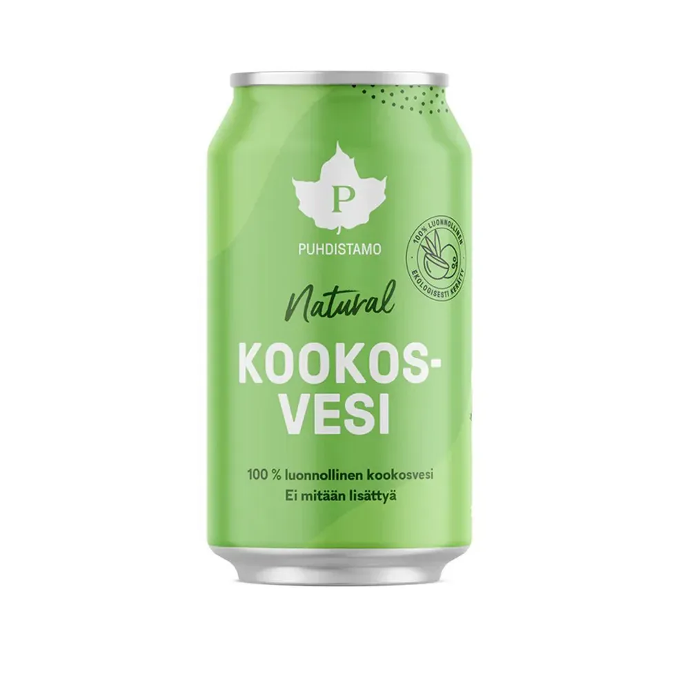 Puhdistamo Kokosová voda natural 310 ml