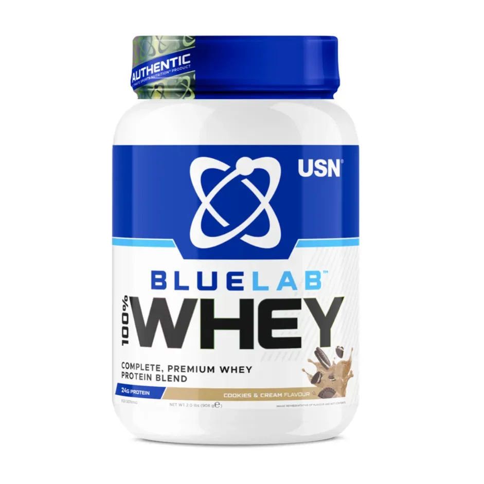 USN BlueLab 100% Whey Protein Premium 908 g čokoláda