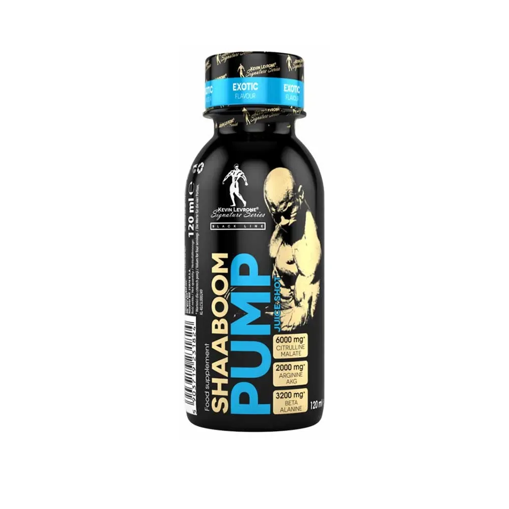 Kevin Levrone Shaaboom Pump Juice Shot  orange cherry 120 ml