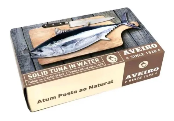 Aveiro Tuňák ve vlastní šťávě 120g