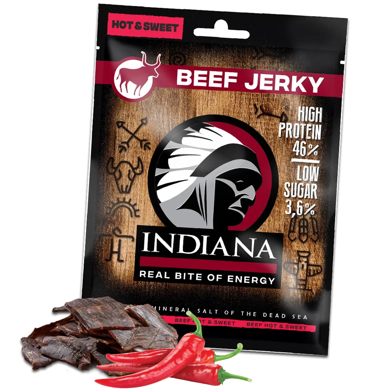 Indiana Jerky Hovězí 25 g