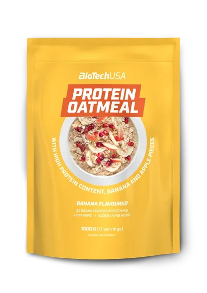 BioTech Protein Oatmeal 1000 g banana