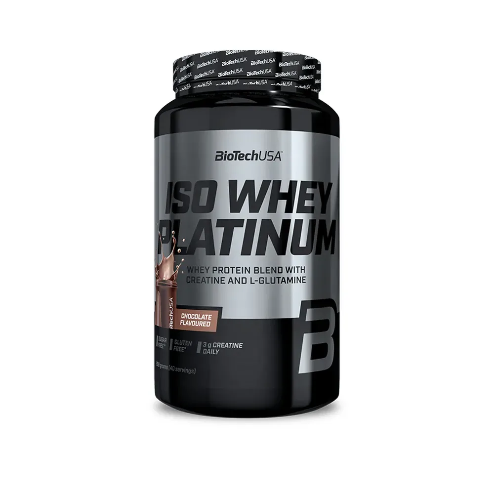 BioTech Iso Whey Platinum chocolate 908 g