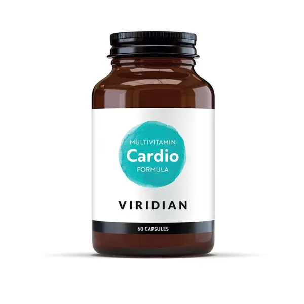 Viridian Cardio Multi 60 cps (Multivitamín pro kardiovaskulární systém)