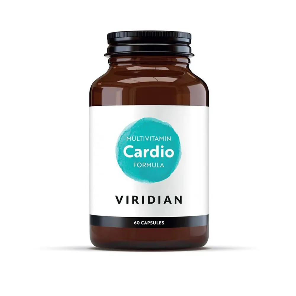 Viridian Cardio Multi 60 cps (Multivitamín pro kardiovaskulární systém)