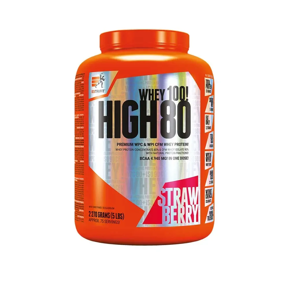 Extrifit High Whey 80 2270 g vanilla