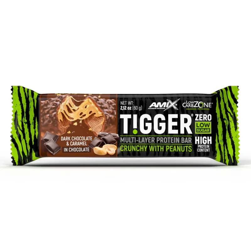Amix Tigger Zero Protein Bar 60 g vanilla caramel