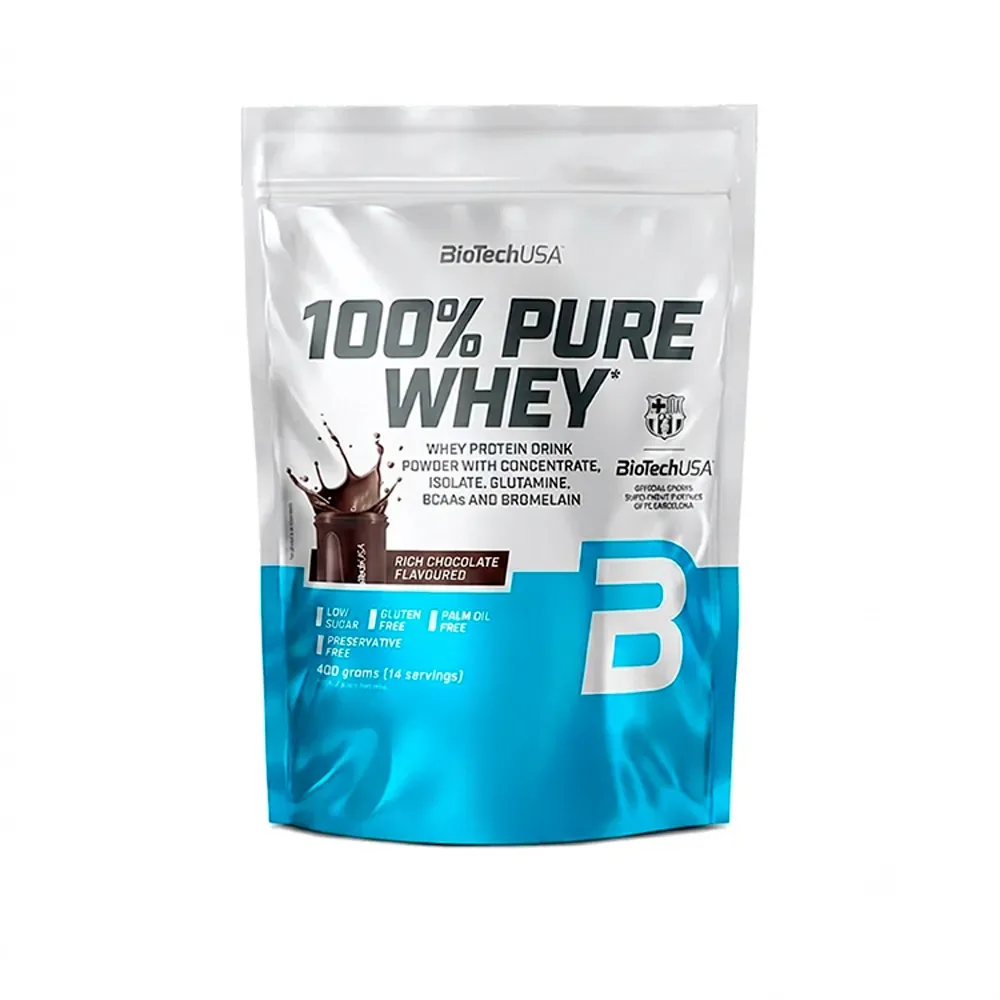 BioTech 100% Pure Whey bourbon vanilla 400 g