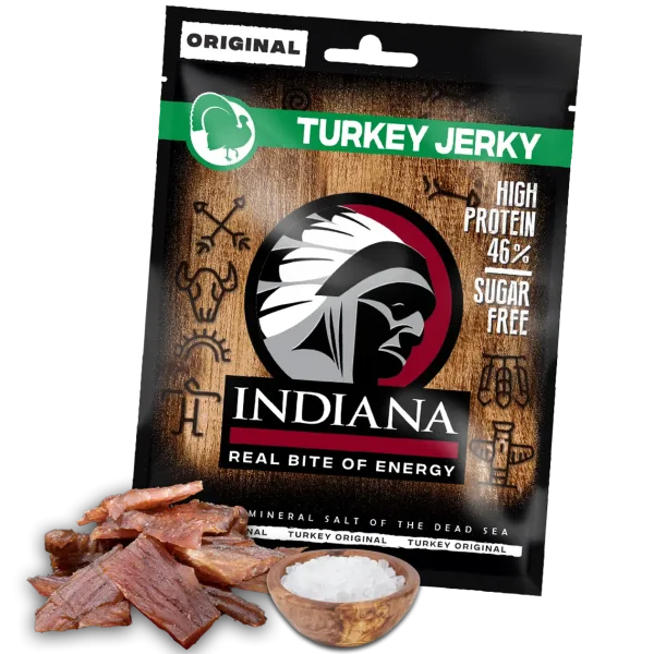Indiana Jerky Original Krůtí 25 g