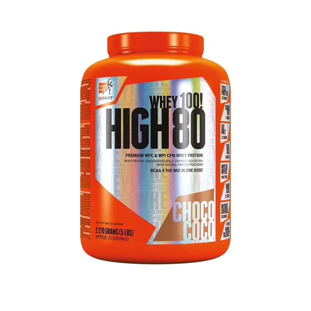 Extrifit High Whey 80 2270 g vanilla