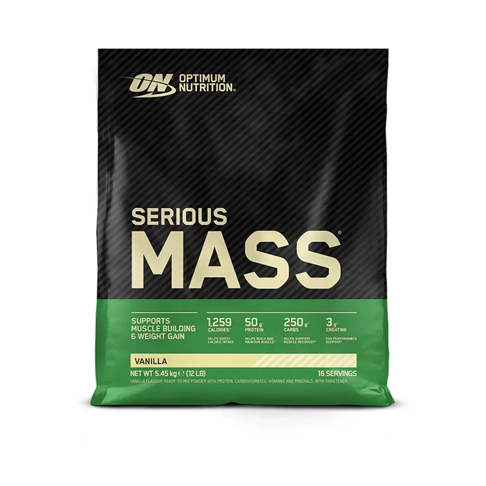 Optimum Nutrition Serious Mass vanilla 5450 g