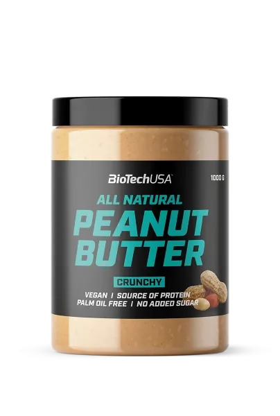 BioTech Peanut Butter 1000 g crunchy