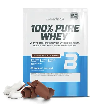 BioTech 100% Pure Whey 28 g banana