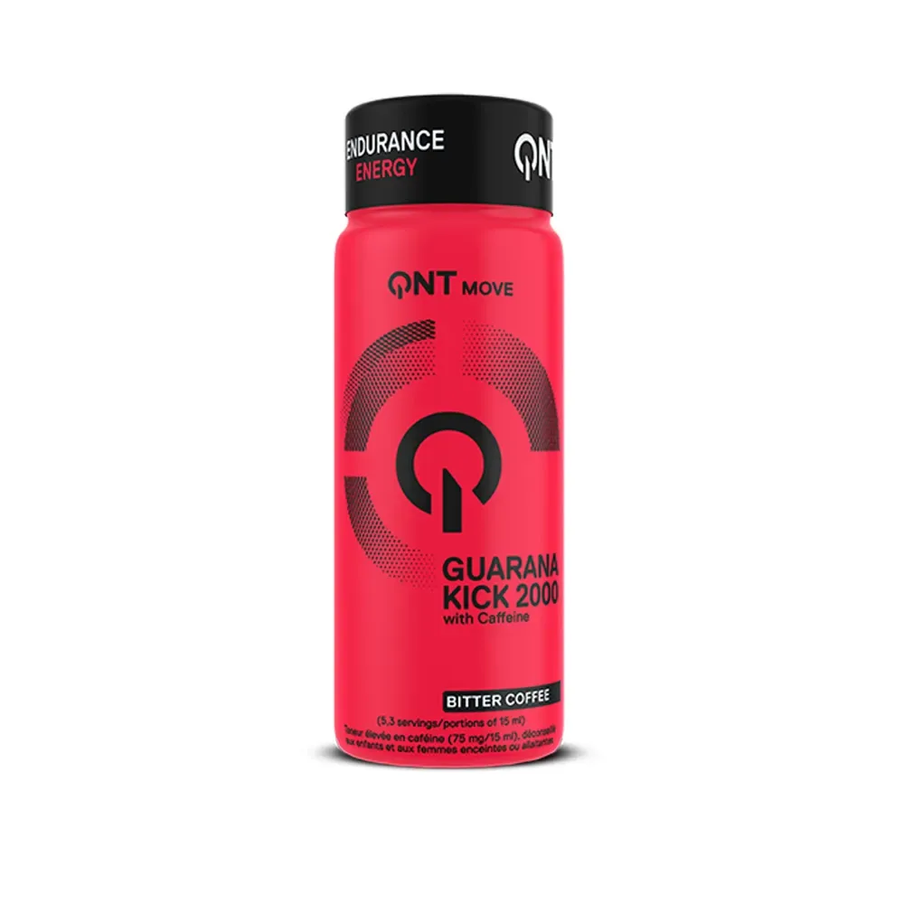 QNT Guarana Kick Shot 2000 mg 80 ml bitter coffee