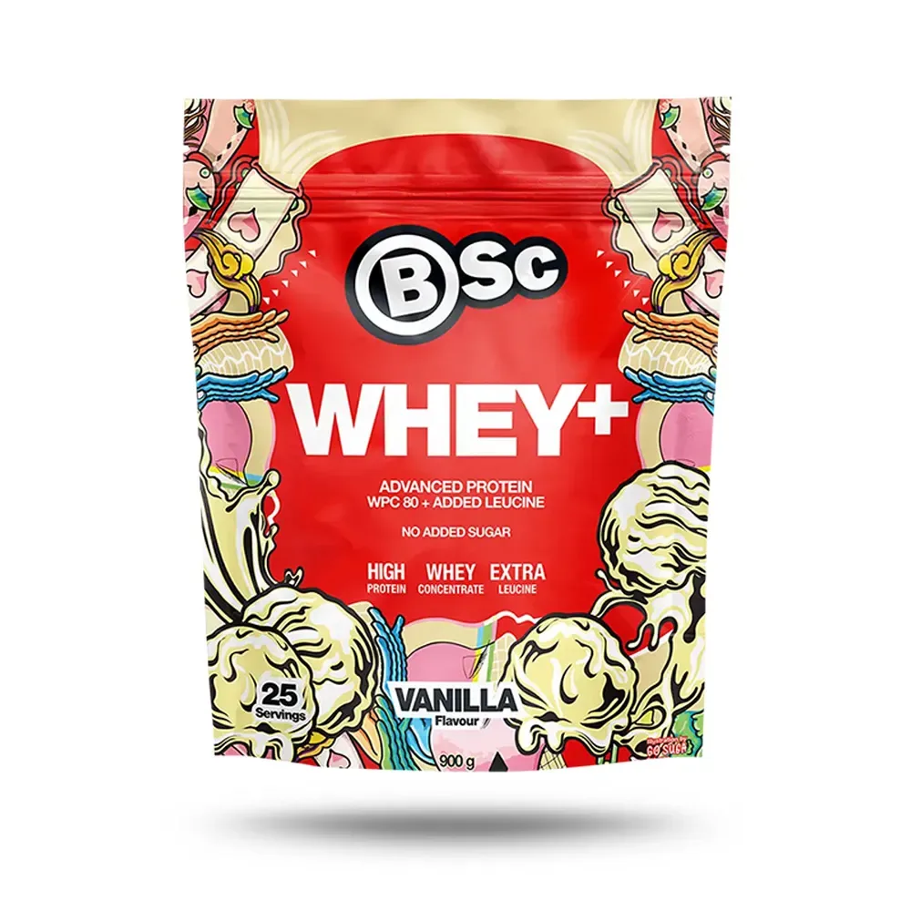 BSC Whey+ 900 g vanilla