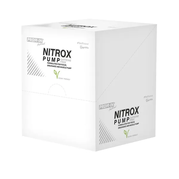 Prom-In Nitrox Pump Caffeine Free Clean 10 x 23,5 g cola s citronem
