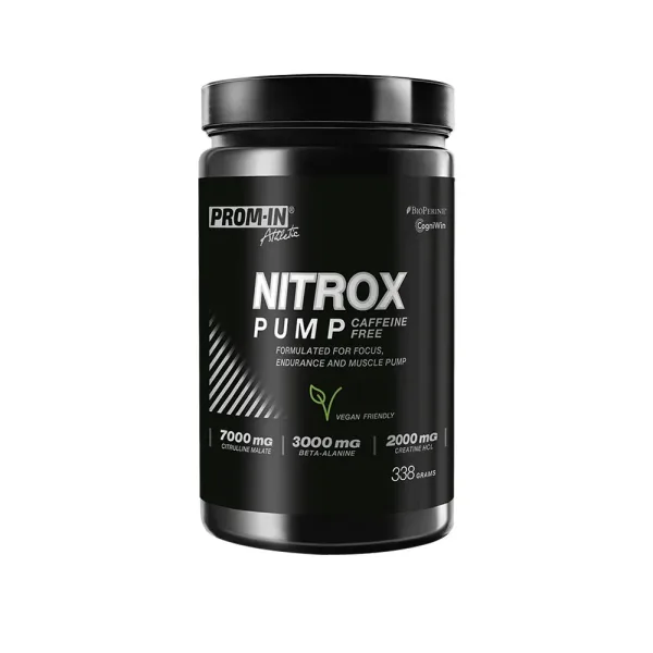 Prom-In Nitrox Pump Caffeine Free 338 g malina citron