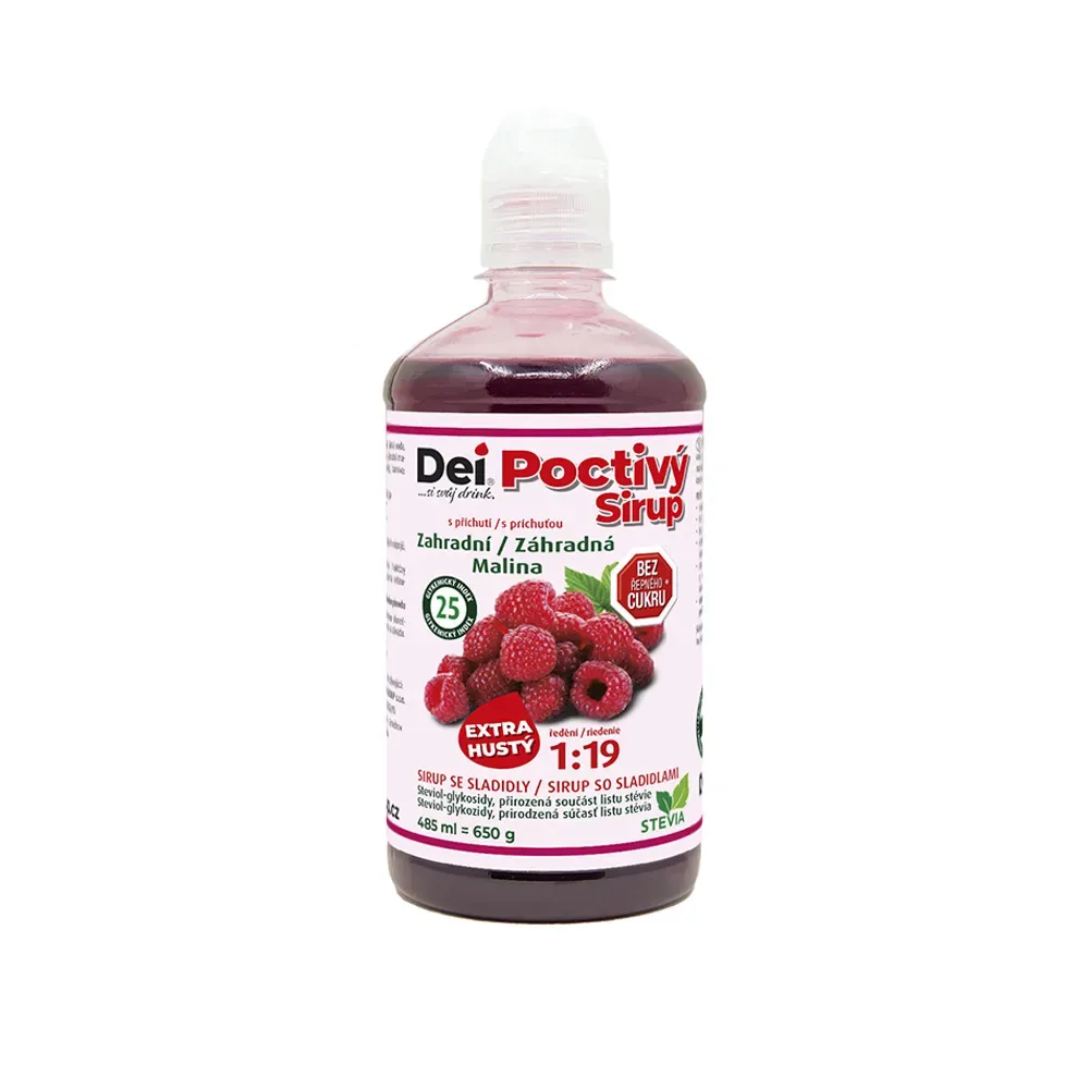 DeiSirup Poctivý Sirup bezový květ 485 ml