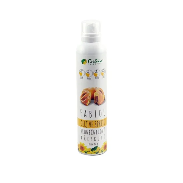 Fabio Olej ve spreji slunečnicový řepkový 250 ml