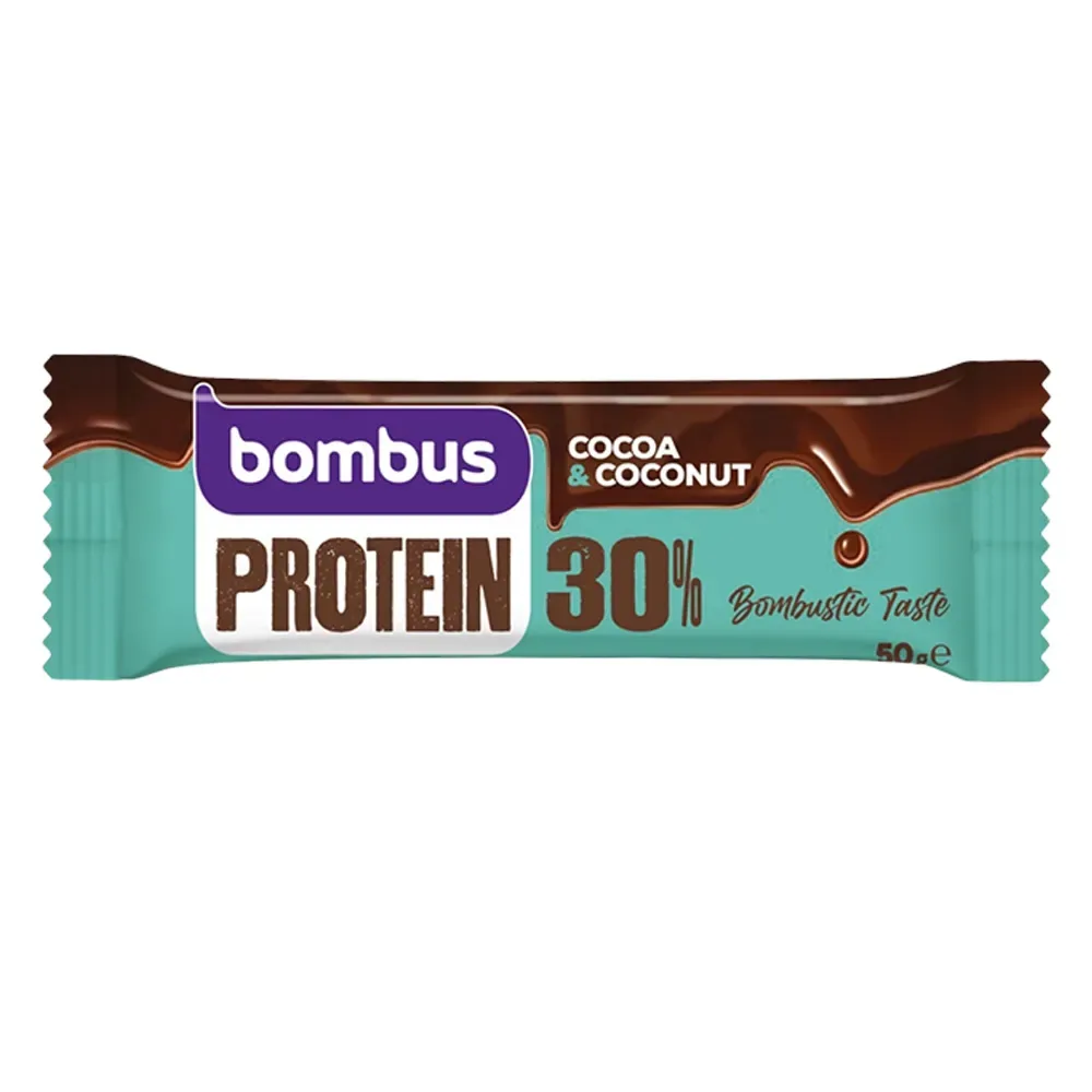 Bombus Protein 30% 50 g vanilla crispies