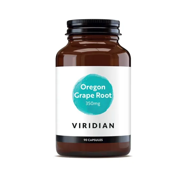 Viridian Oregon Grape Root 90 cps (Kořen Mahonie cesmínolisté)