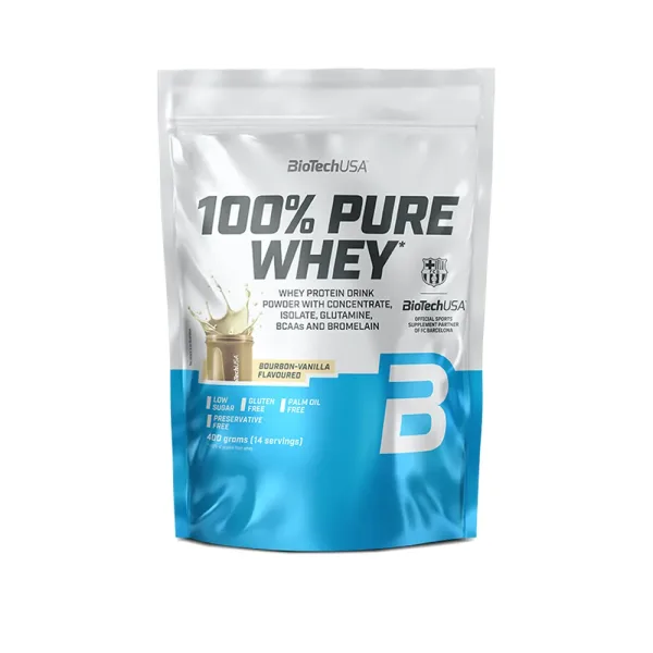 BioTech 100% Pure Whey bourbon vanilla 400 g