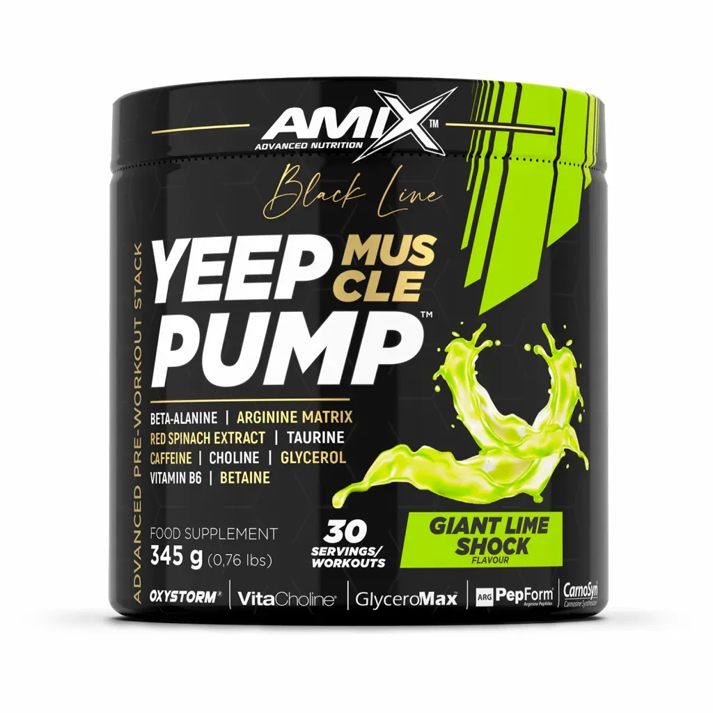 Amix Black Line Yeep Pump Muscle 345 g orange attack