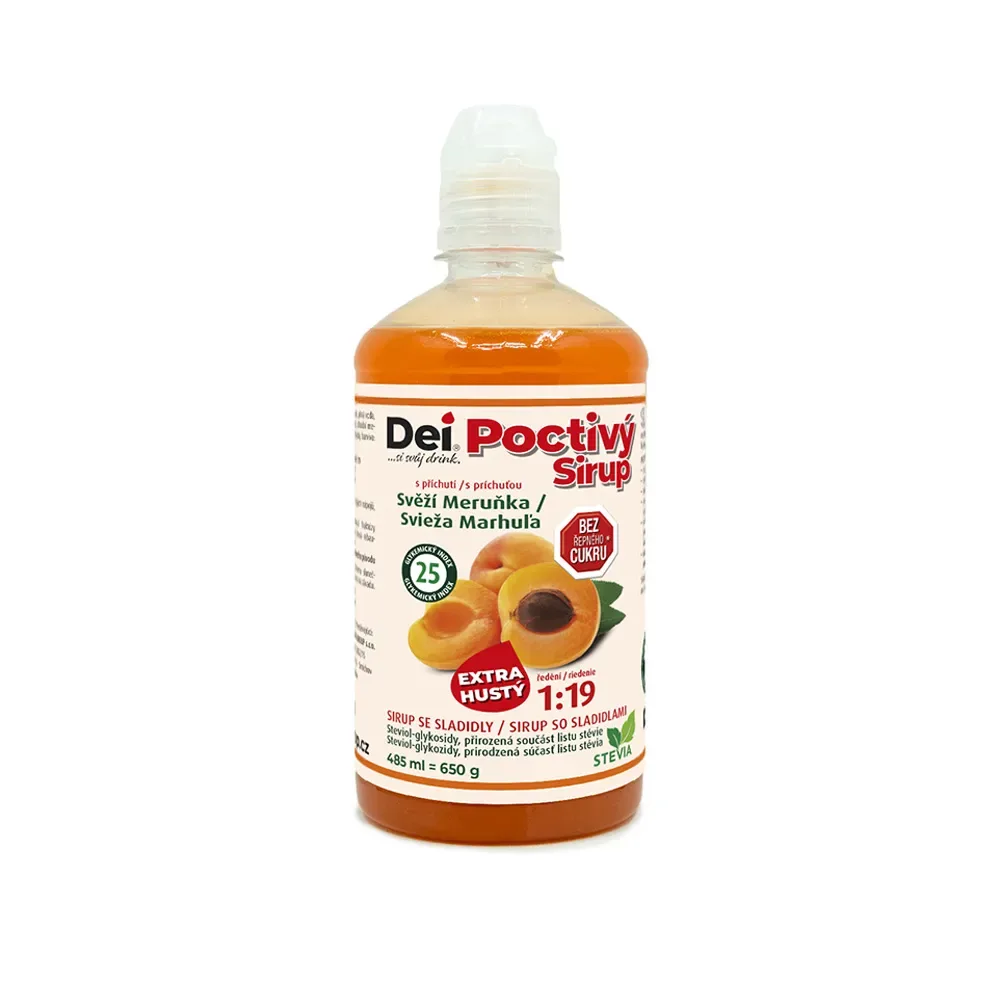 DeiSirup Poctivý Sirup bezový květ 485 ml
