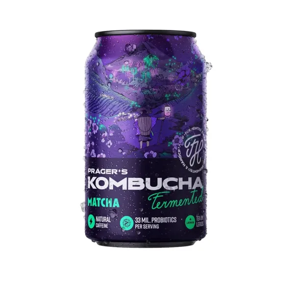 Prager's Kombucha 330 ml matcha