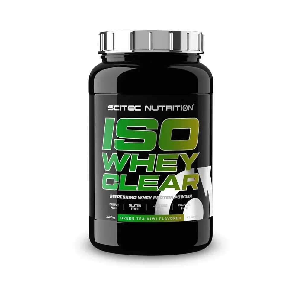 Scitec Nutrition Iso Whey Clear green tea kiwi 1025 g